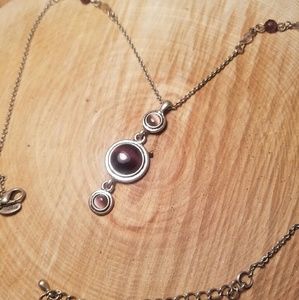 Lia Sophia purple necklace